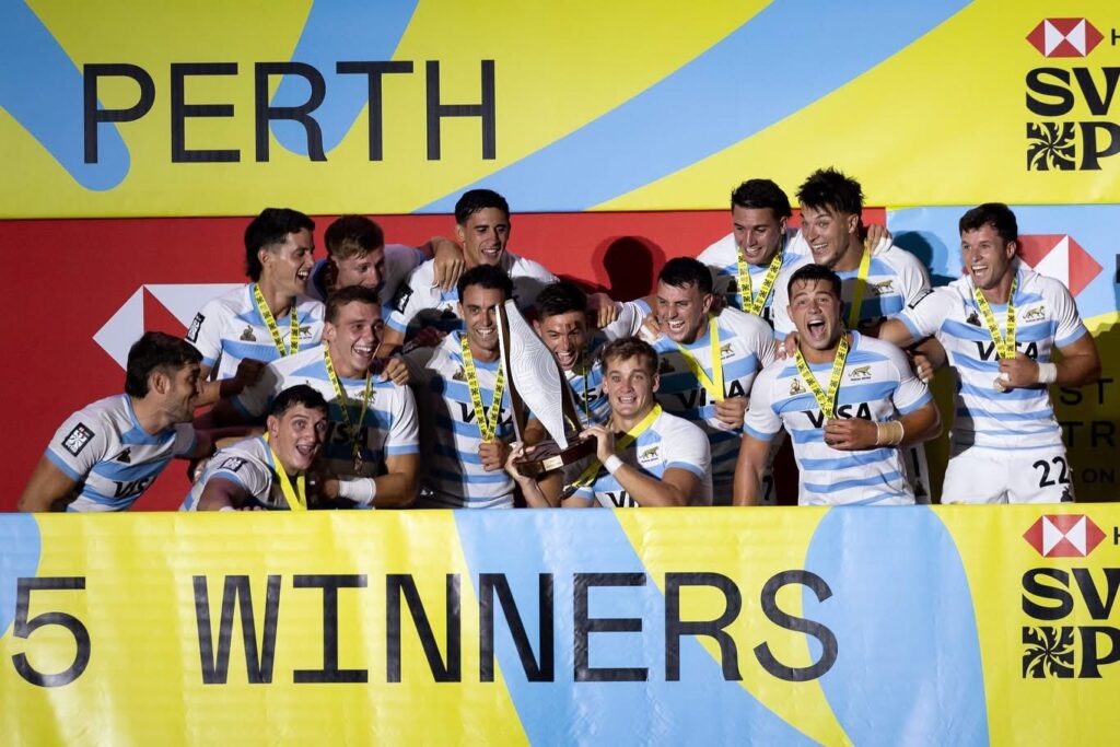 Los Pumas 7’s oro Australia