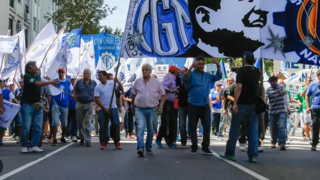 impacto del paro general en Argentina