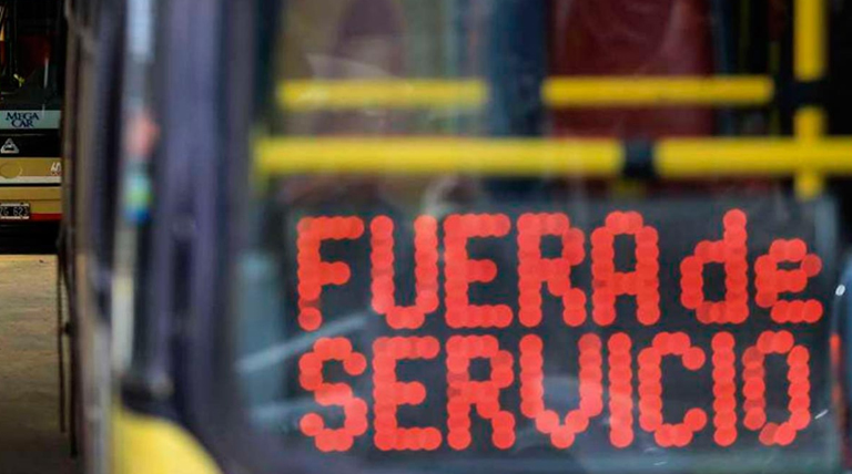 paro de colectivos